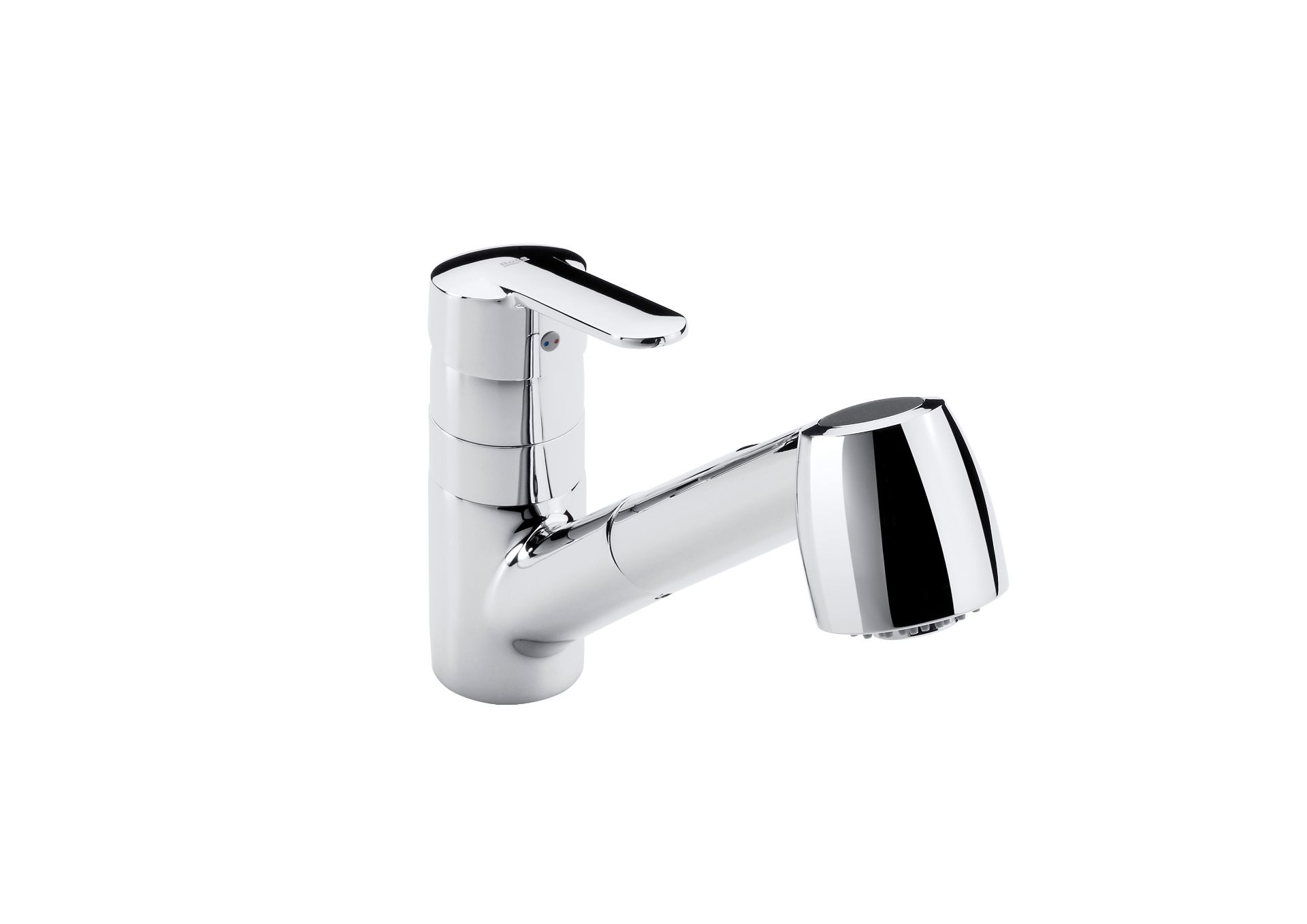 GRIFO MTP 978 D CROMO Einhebelmischer - Mit Drehbarem Auslauf & Abnehmbarem Handbrause