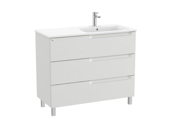 UNIK ALEYDA 3CJ 1000 LAVABO DCHA GRIS PIEDRA A851826514