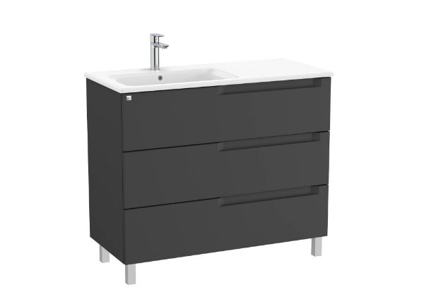 UNIK ALEYDA 3CJ 1000 LAVABO IZDA NEGRO MATE A851828523