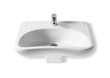 Lavabo mural blanco modelo One Line 120 Valadares