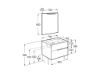 PACK, MUEBLE Y LAVABO, MOD VICTORIA-N V  2024 2  CJ  BLANCO MATE MED 700X460 A852106509