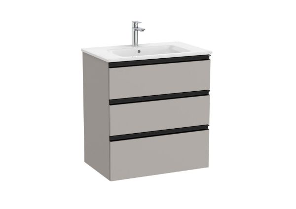 UNIK, MUEBLE Y LAV, MO GAP 3 CJ GRIS MATE CON LAV CENT. MED 700X460 A851485547