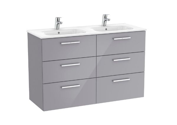 UNIK, MUEBLE Y LAV, MO VICT FAM  6 CJ GRIS BLL CON LAV DOBLE.  MED 1200X453 A851601516