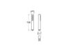 DUCHA STELLA STICK ROUND BLANCO MATE  A5B9B61B00