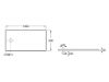PLTDE DUCHA CRATOS BLANCO CON VALVULA LAT A3740LM620