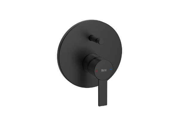 GRIFO mono empt DUCHA TARGA-N NEGRO MATE PARTE EXTERIOR A5A0B5FNB0